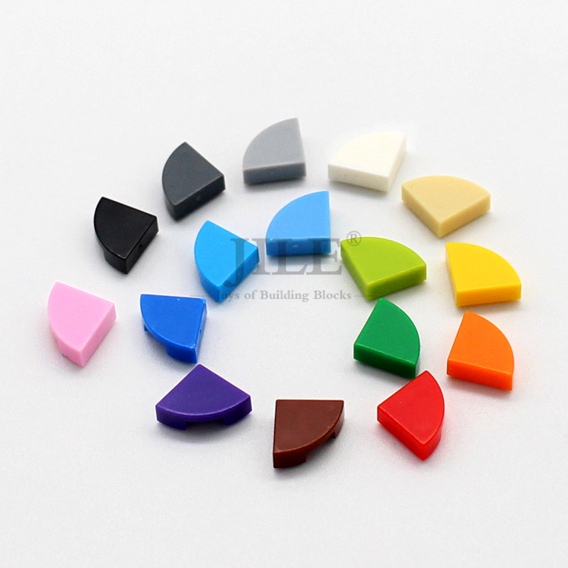 Board Game Ww2 - 200pcs Moc Tile Round 1x1 Quarter