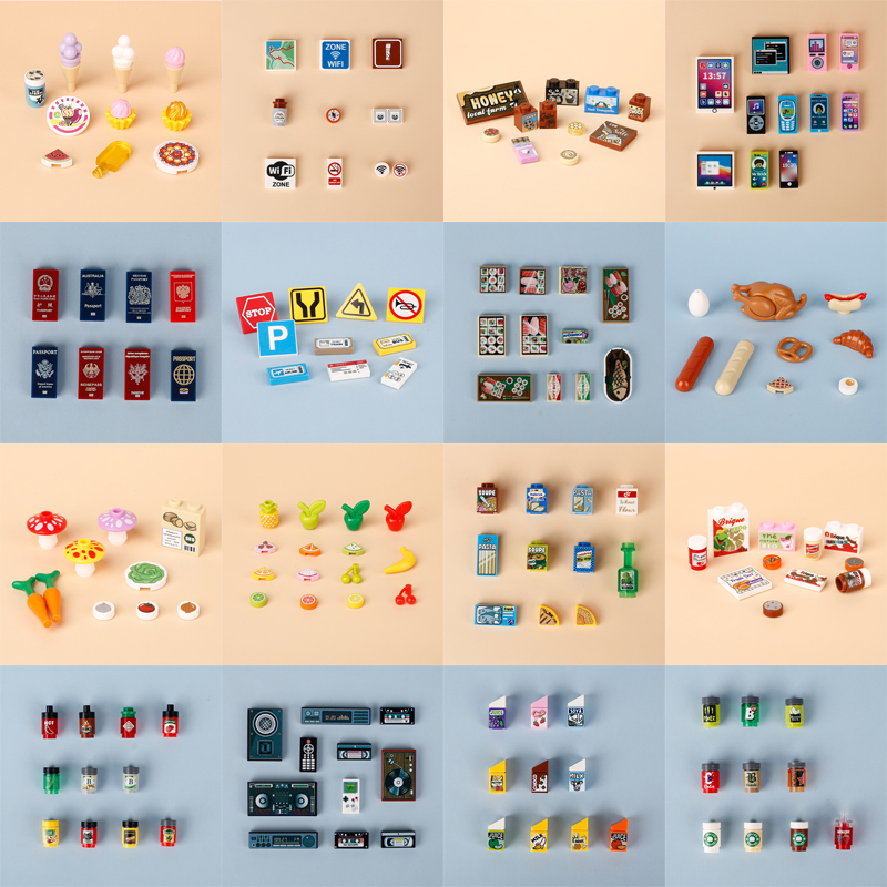 Board Game Ww2 - MOC Printed Parts Figures Accessories Building