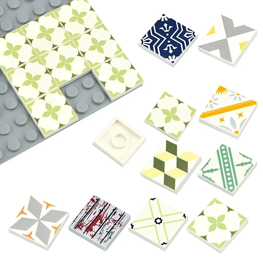 Board Game Ww2 - Building Blocks Decoration Ceramic Tile MOC