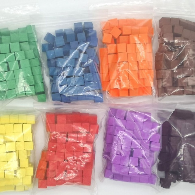 100Pcs/lots 10mm Wood Cubes Co - Board Game Verdant review and price