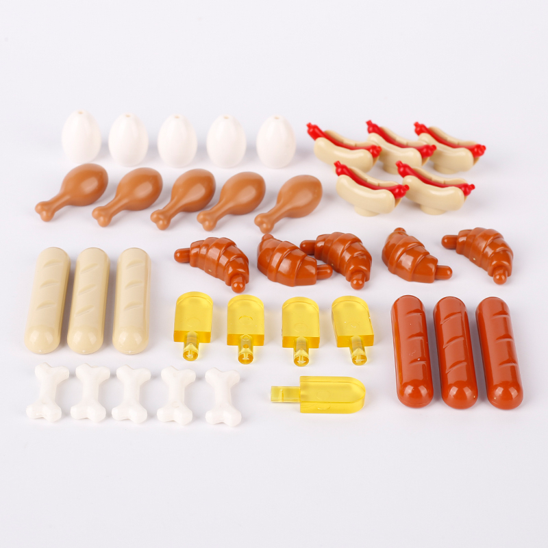 MOC City Street Figures Food P - Board Game Ww2 review and price