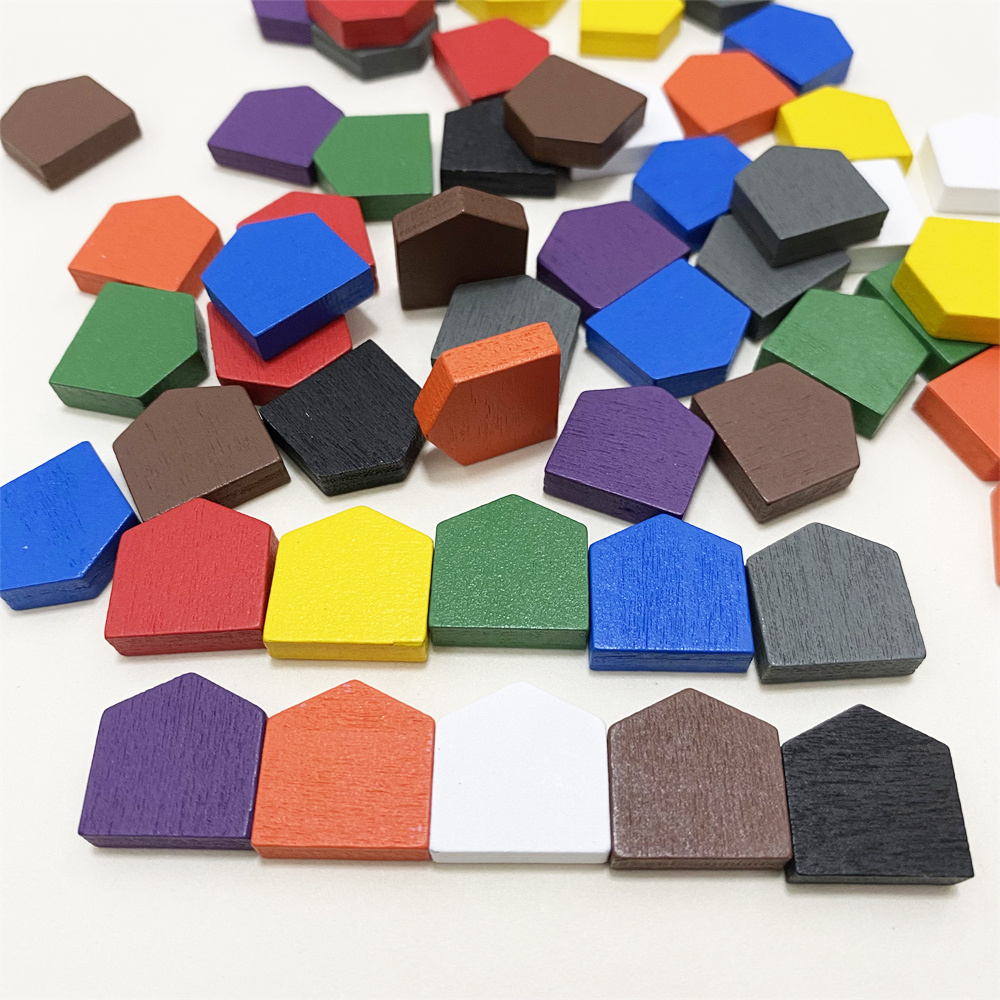50 pieces 16*16MM Colorful Woo - Board Game Verdant review and price