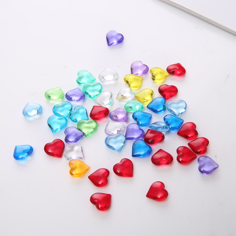 100PCS 10*4mm Heart Shape Acry - Board Game Verdant review and price