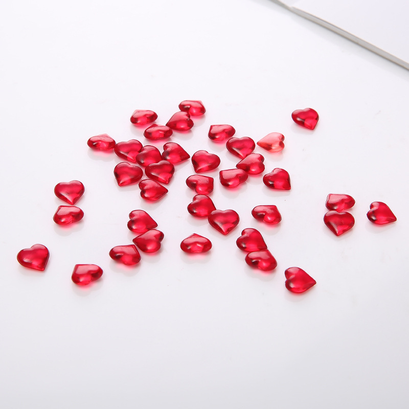 100PCS 10*4mm Heart Shape Acry - Board Game Verdant review and price