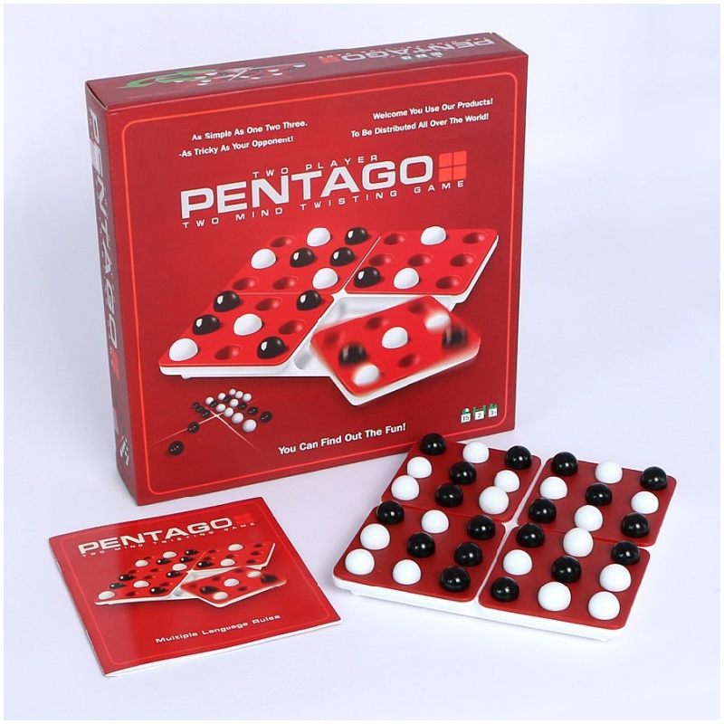 Black & White Rotating Gomoku  - Board Game For 5 Players review and price