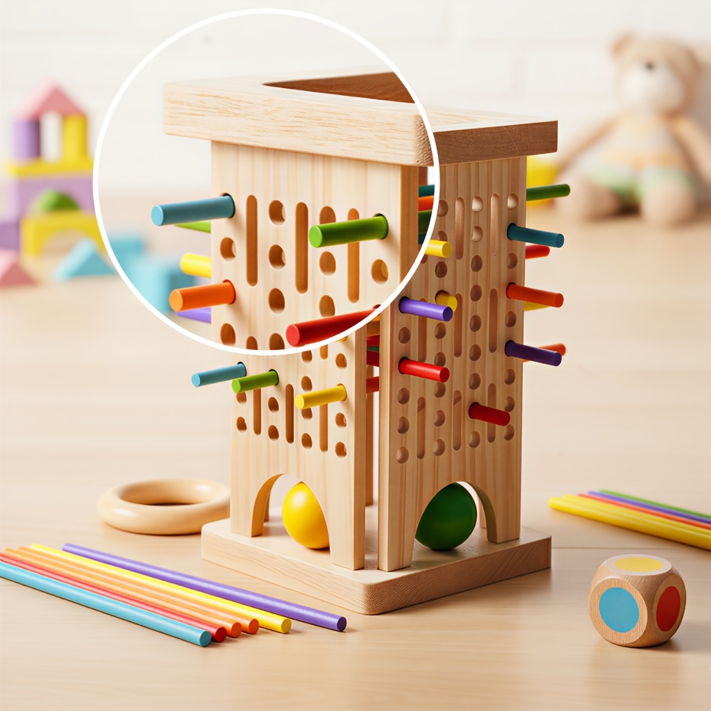 Montessori Wooden Board Game C - Board Game Name review and price
