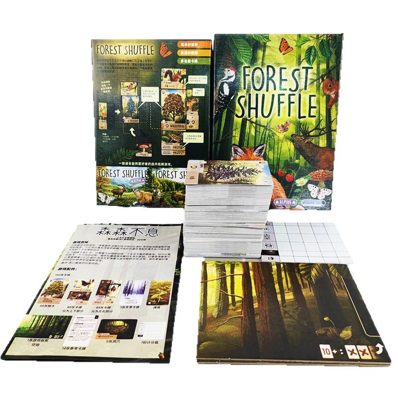 Endless Forest  SHUFFLE, Multi - Board Game Dune review and price