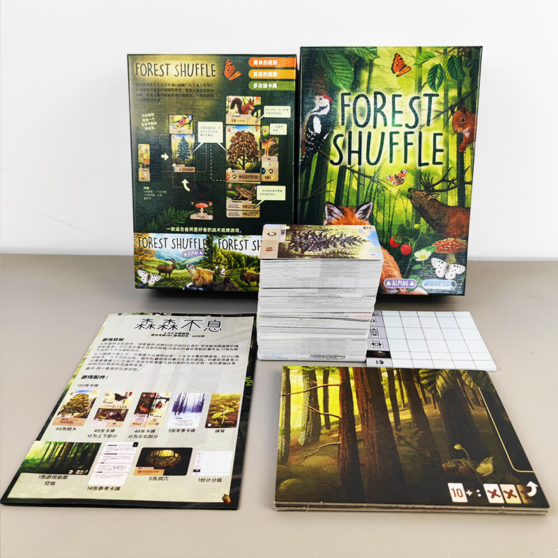 Endless Forest  SHUFFLE, Multi - Board Game Dune review and price