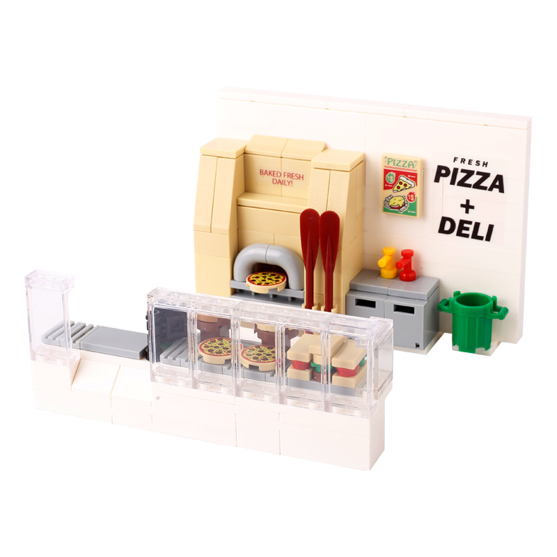 MOC City Supermarket Shop Stor - Board Game Ww2 review and price