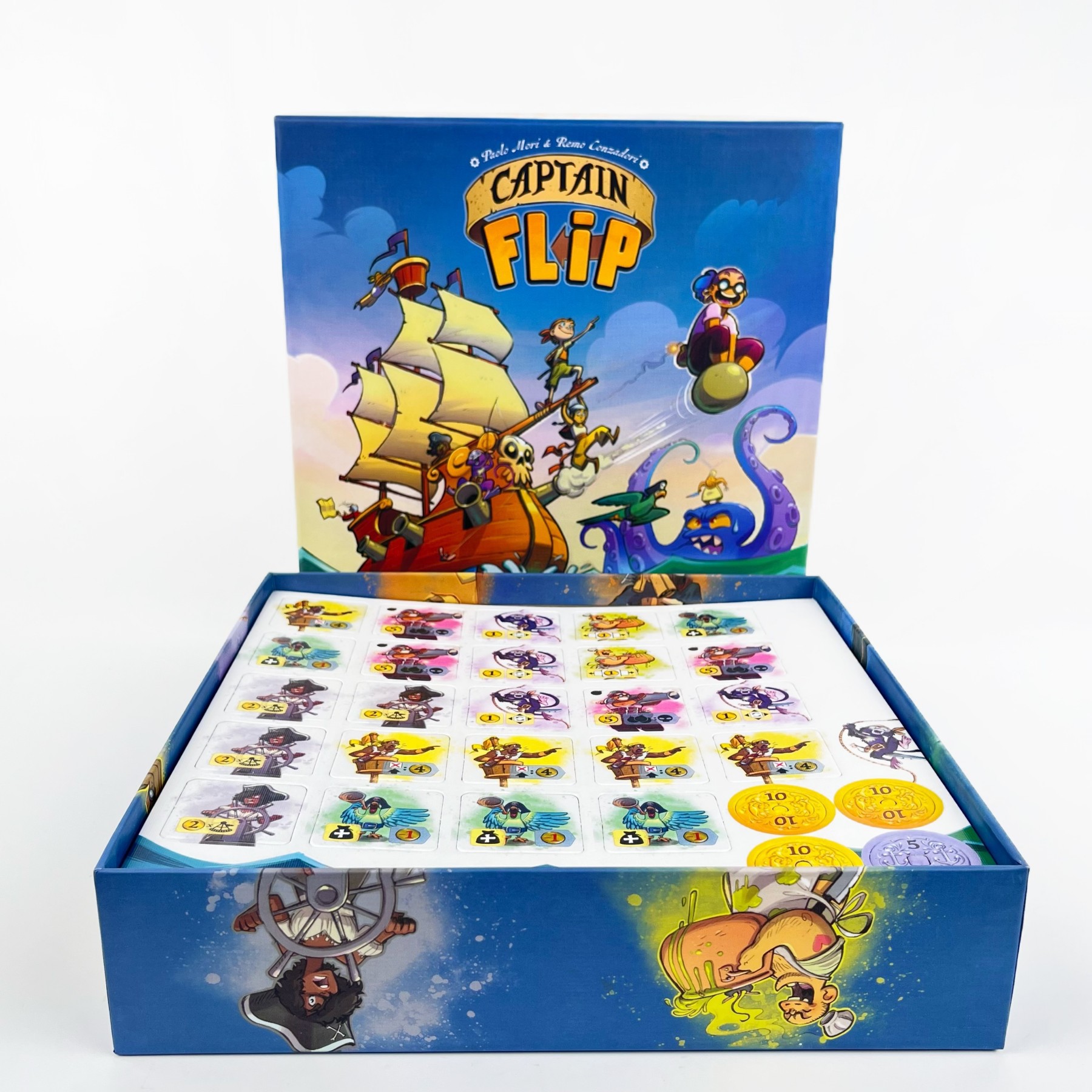 Captain Flip Board game card f - Board Game Dune review and price
