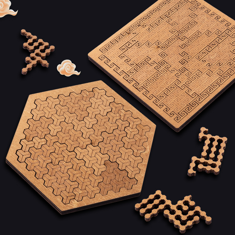 Impossible Wooden Puzzle IQ Pu - Board Game Name review and price
