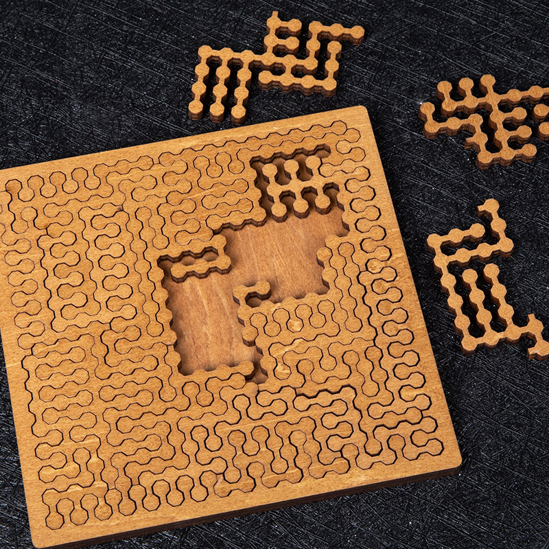 Impossible Wooden Puzzle IQ Pu - Board Game Name review and price
