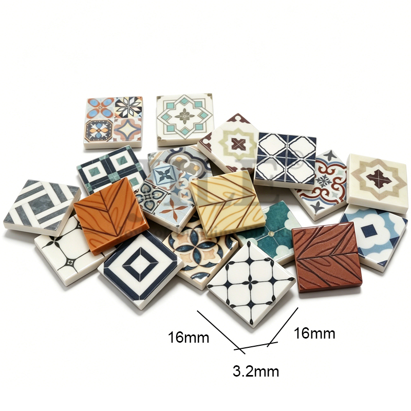 50pcs MOC Bricks Smooth Tile 2 - Board Game Ww2 review and price