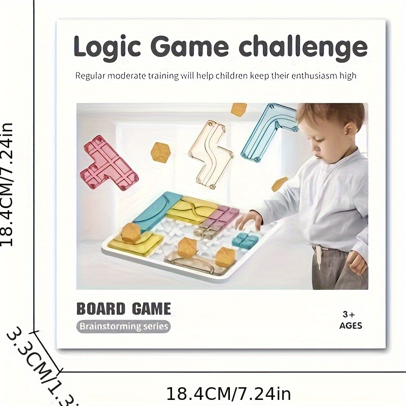 Children Logic Thinking Game B - Board Game Question review and price