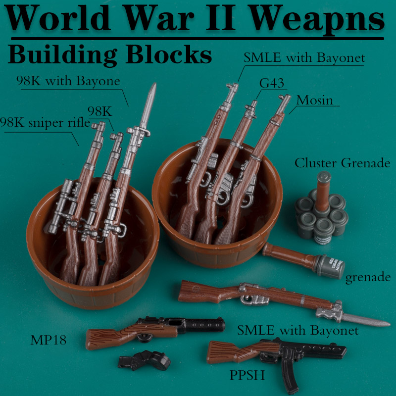 WW2 Military Wooden Guns Build - Board Game Ww2 review and price